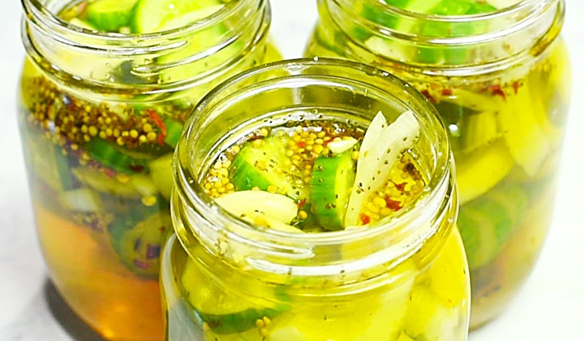 Bread and Butter Refrigerator Pickles Recipe | DIY Joy Projects and Crafts Ideas