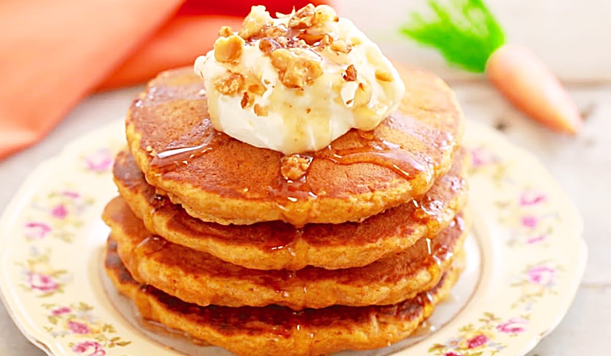 Carrot Cake Pancakes Recipe | DIY Joy Projects and Crafts Ideas