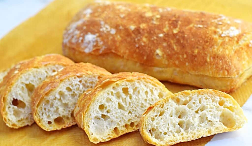 How To Make Ciabatta Bread - Easy Homemade Bread Recipe - How To Make Artisan Bread Recipe