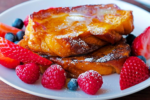 Classic French Toast Recipe - Easy French Toast Recipe - How To Make Perfect French Toast