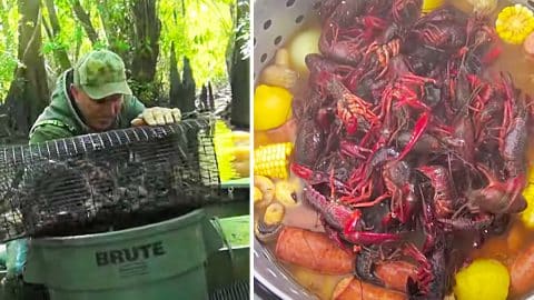 How To Catch Clean And Cook Crawfish | DIY Joy Projects and Crafts Ideas