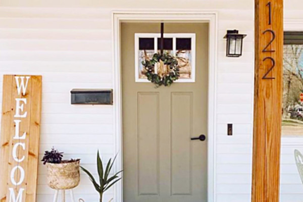 How To Reinforce A Front Door - Burglar Proof A Door - Home Security Ideas