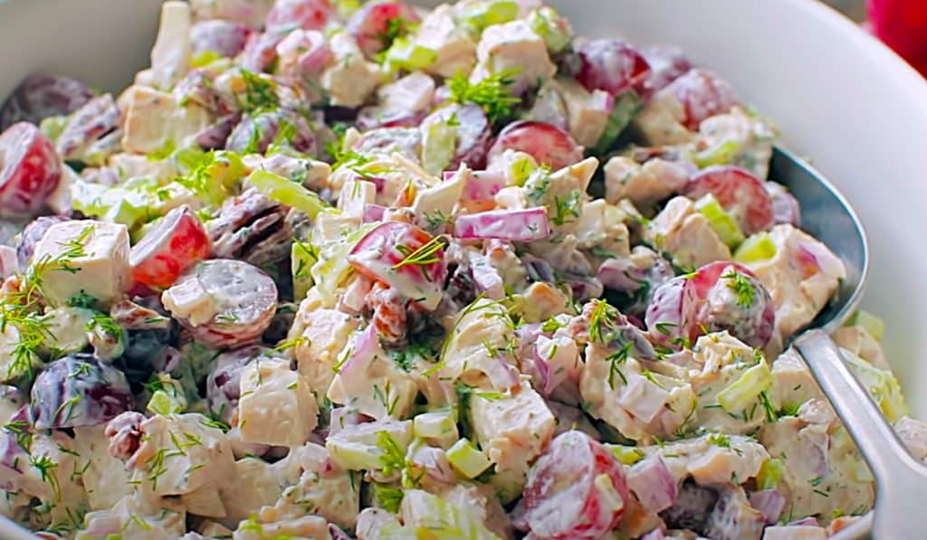 Fancy Chicken Salad Recipe - Easy Chicken Salad Recipe - Easy Lunch Ideas
