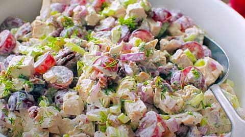 Fancy Chicken Salad Recipe | DIY Joy Projects and Crafts Ideas