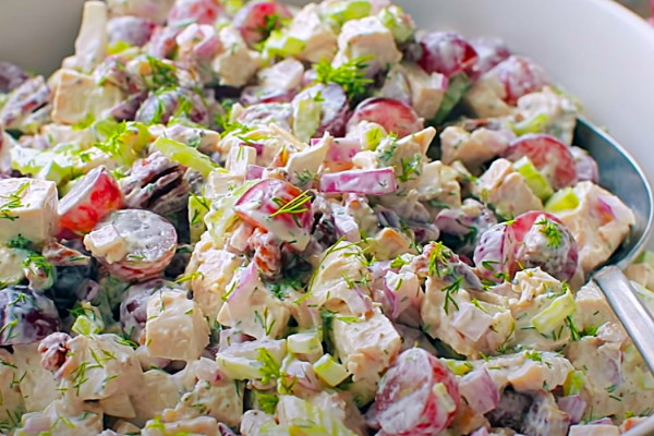 Fancy Chicken Salad Recipe - Easy Chicken Salad Recipe - Easy Lunch Ideas