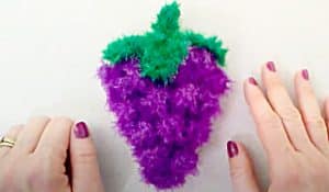 How To Make A Cluster Of Grapes Crochet Dish Scrubby