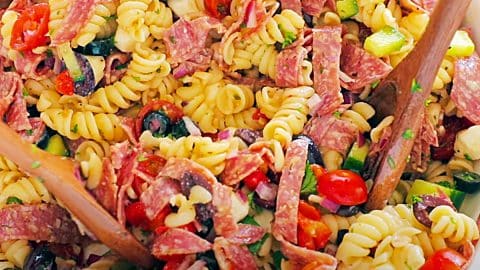 Pasta Salad With Homemade Italian Dressing | DIY Joy Projects and Crafts Ideas