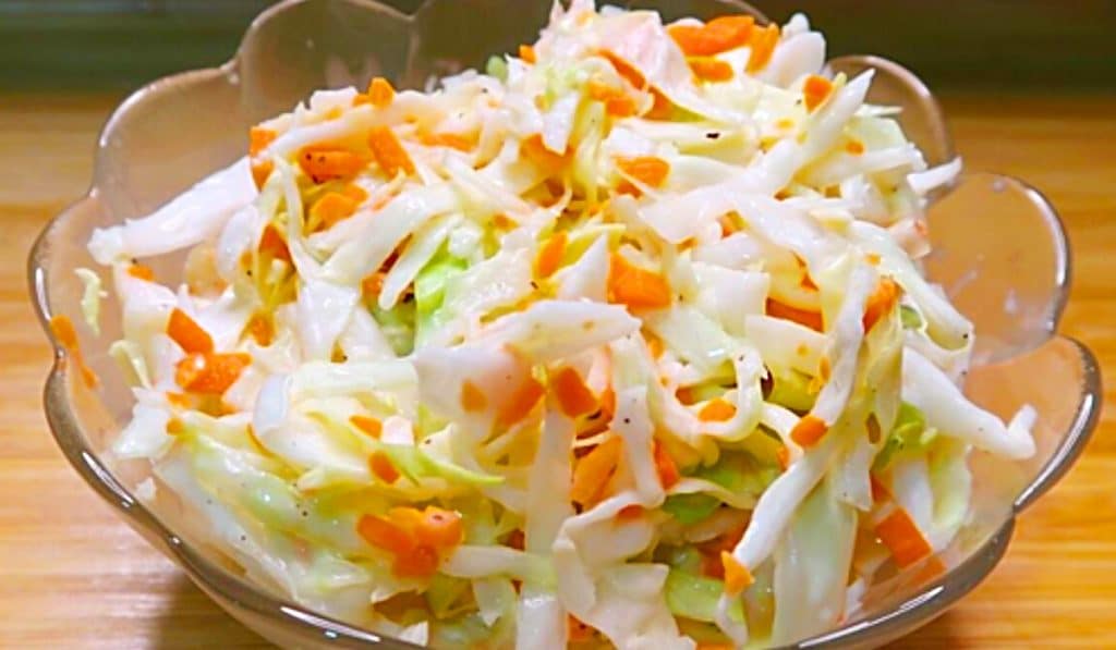 Copycat KFC Coleslaw Recipe - Easy Side Dish Ideas - Sweet Coleslaw Recipe