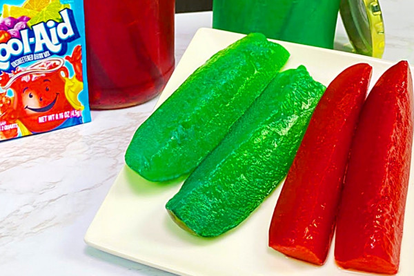 Kool Aid Pickles Recipe - How To Make Kool Aid Pickles - Easy Pickle Ideas - No Canning Pickles