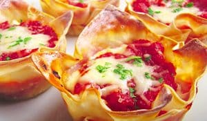 Lasagna Cupcakes Recipe