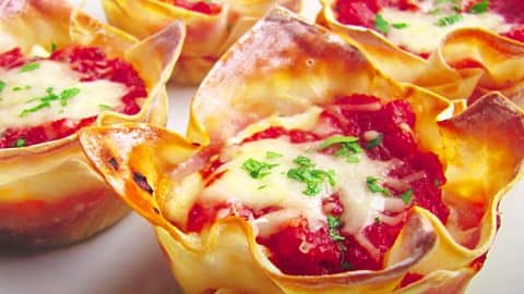 Lasagna Cupcakes Recipe | DIY Joy Projects and Crafts Ideas