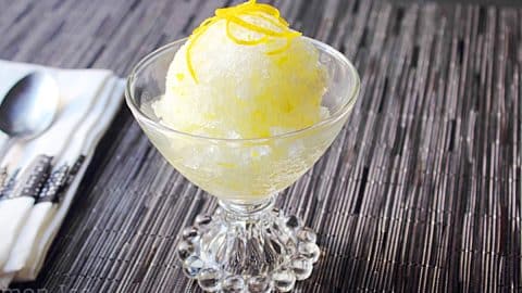 Sicilian Lemon Ice Recipe | DIY Joy Projects and Crafts Ideas