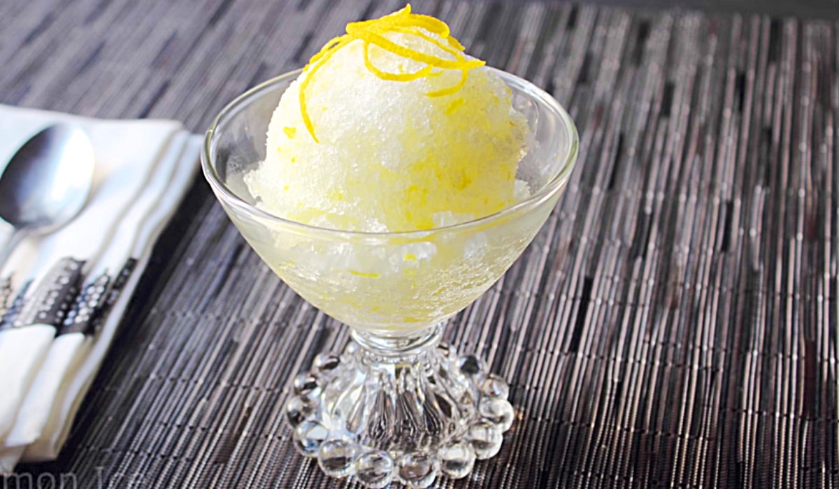 Sicilian Lemon Ice Recipe | DIY Joy Projects and Crafts Ideas