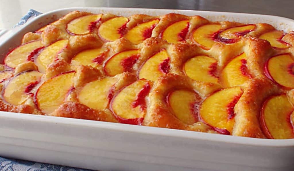 Baltimore Peach Cake Recipe - How To Make a Bread Cake - Fresh Peaches Ideas