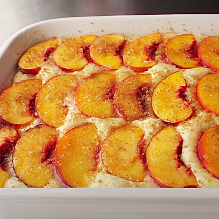 Baltimore Peach Cake Recipe - How To Make a Bread Cake - Fresh Peaches Ideas