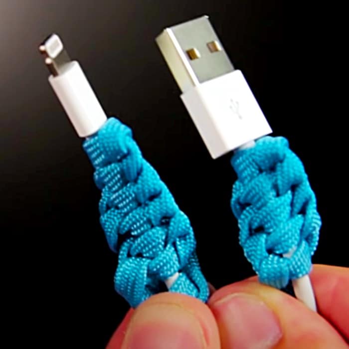 How To Fix A Frayed Cord - How To Keep A Cord From Fraying - How To Reinforce An iPhone Charger