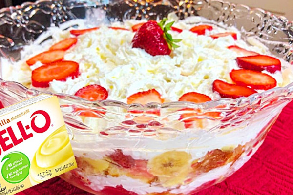 How To Make A Punch Bowl Cake - Strawberry Punch Bowl Cake - English Sherry Trifle