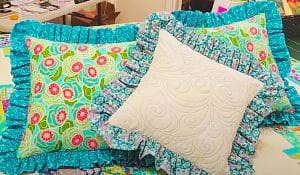 How To Make A Ruffled Pillow Sham