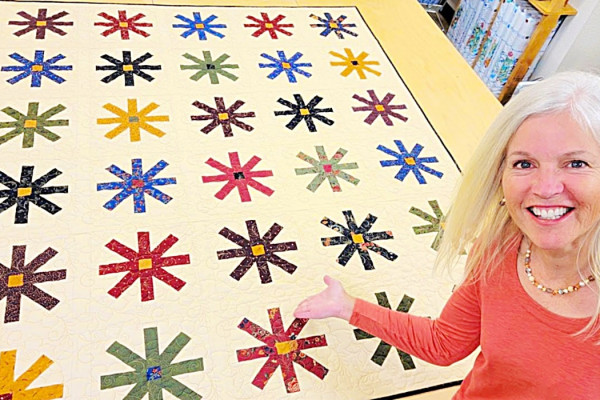 Slice Of Cake Quilt With Donna Jordan - How To Make A Quilt - Free Quilt Pattern
