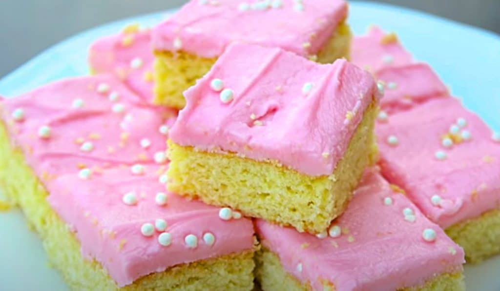 Sugar Cookie Bars With Buttercream Frosting Recipe - Easy Sugar Cookie Recipe - Fun Dessert ideas - Party Food - Kids Food