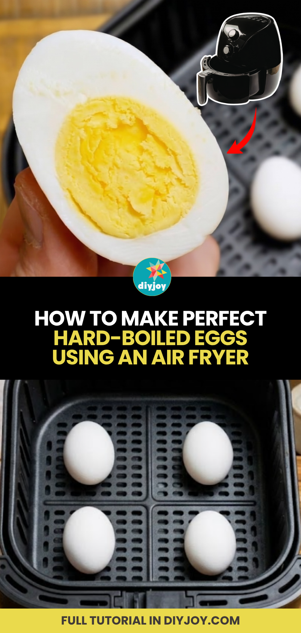 Air Fryer Hard-Boiled Eggs Hack