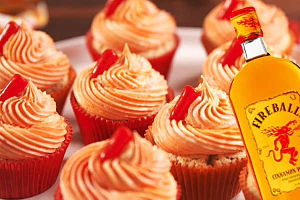 Fireball Cupcakes Recipe - How To Make Cupcakes With Fireball - Fireball Recipe Ideas