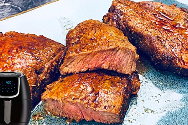 Juicy Air Fryer Steak - How To Make Steak In The Air Fryer - Easy Air Fryer Recipes