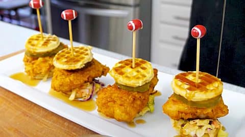 Chicken And Waffle Bites Recipe | DIY Joy Projects and Crafts Ideas