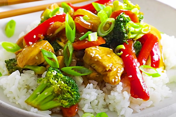 Healthy Chicken Stir Fry Recipe - How To Make Chicken Stir Fry - Homemade Stir Fry Sauce