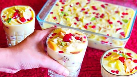 Custard Pudding Fruit Salad Recipe | DIY Joy Projects and Crafts Ideas