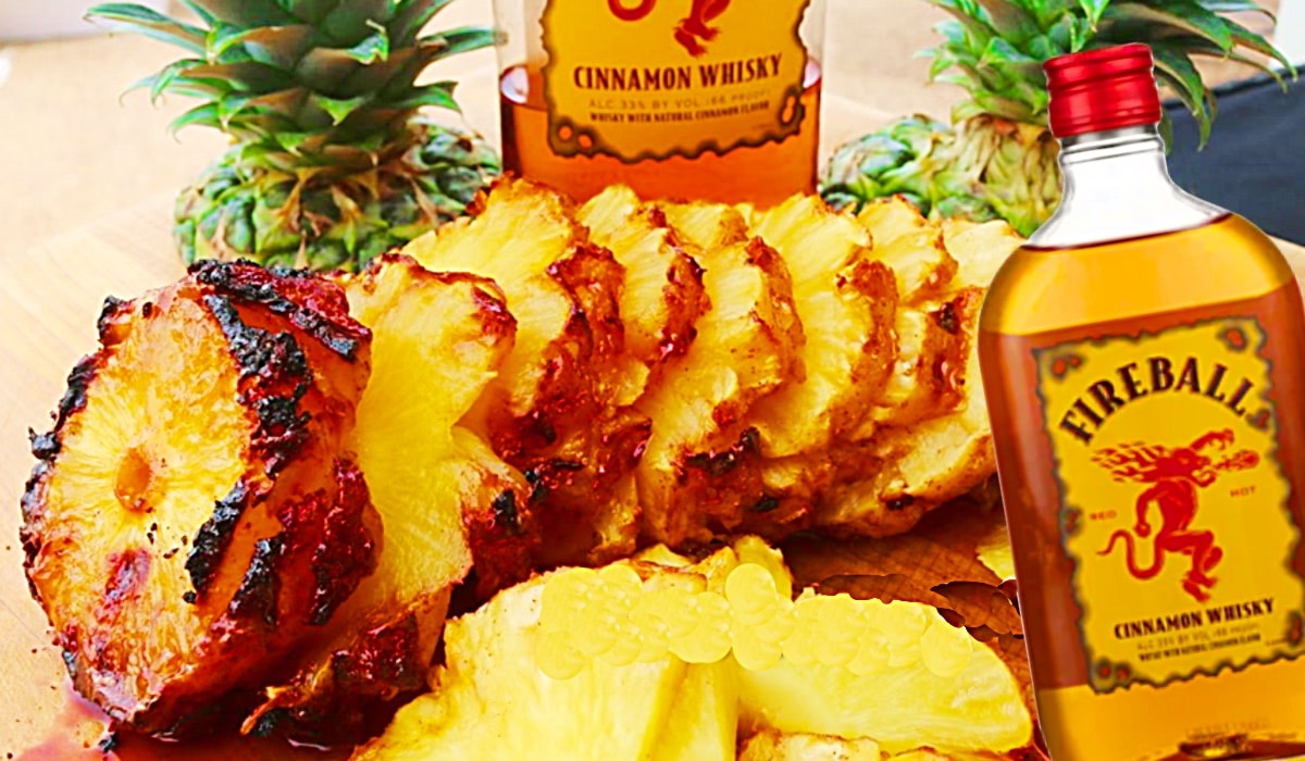 Grilled Fireball Pineapple Recipe | DIY Joy Projects and Crafts Ideas