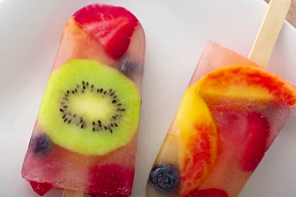 How To Make Fruit Salad Popsicles - Easy Homemade Popsicles - How To Make Grape Juice Popsicles