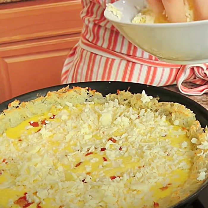 Easy Breakfast Recipe Ideas - Brunch Recipe Ideas - How To Make Quiche With A Hash Brown Crust