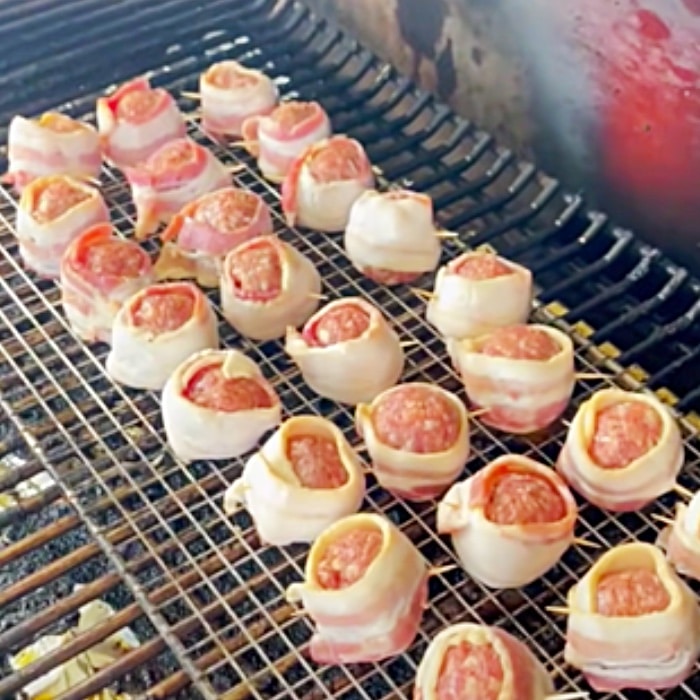 Bacon Wrapped Meatball Recipe - Easy Meatball Recipe - BBQ Meatball Recipe