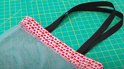 How To Sew A Mesh Tote Bag | DIY Joy Projects and Crafts Ideas