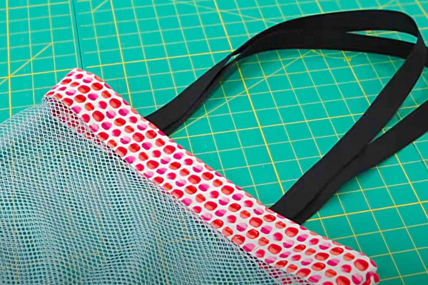 How To Make A Mesh Tote Bag - Easy Tote Bag Pattern - Beach And Pool Bag Pattern