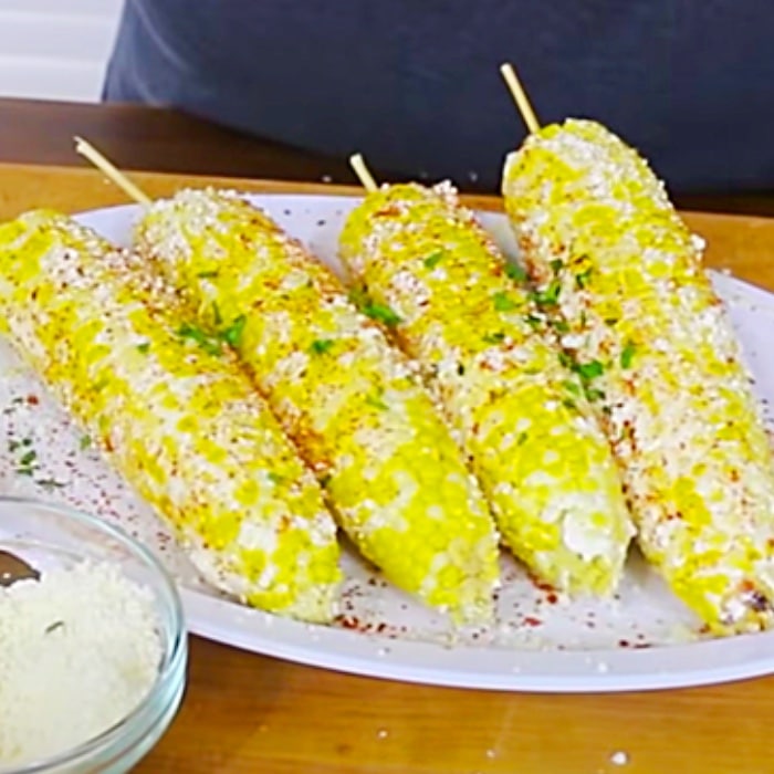 Grilled Mexican Street Corn Recipe - How To Grill Corn - BBQ Side Dish - Perfect Corn Ideas