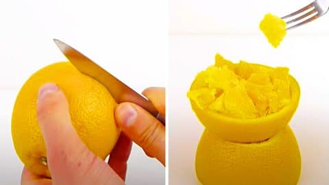 Easy Orange Peeling Hack | DIY Joy Projects and Crafts Ideas