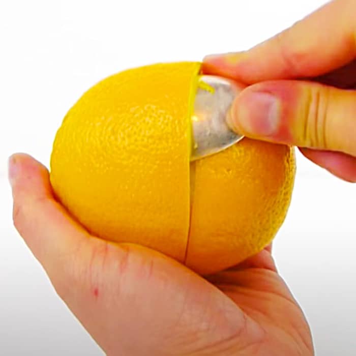 Easy Orange Peeling Hack - How To Peel An Orange - Fruit Peeling Hack