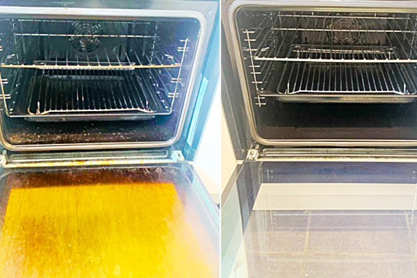 Easy Way To Clean Oven Racks - Fast Cleaning Hacks - Oven Cleaning Hacks - Kitchen Cleaning Hacks - How To Clean An Oven