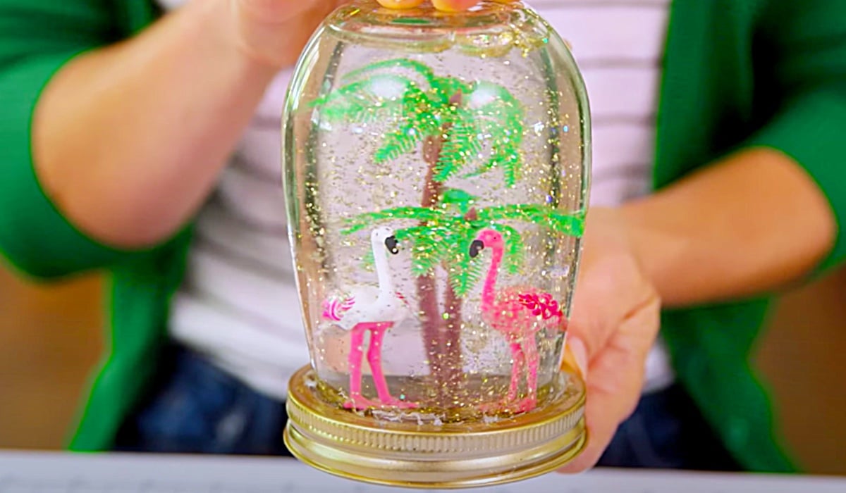 DIY Summer Snow Globes