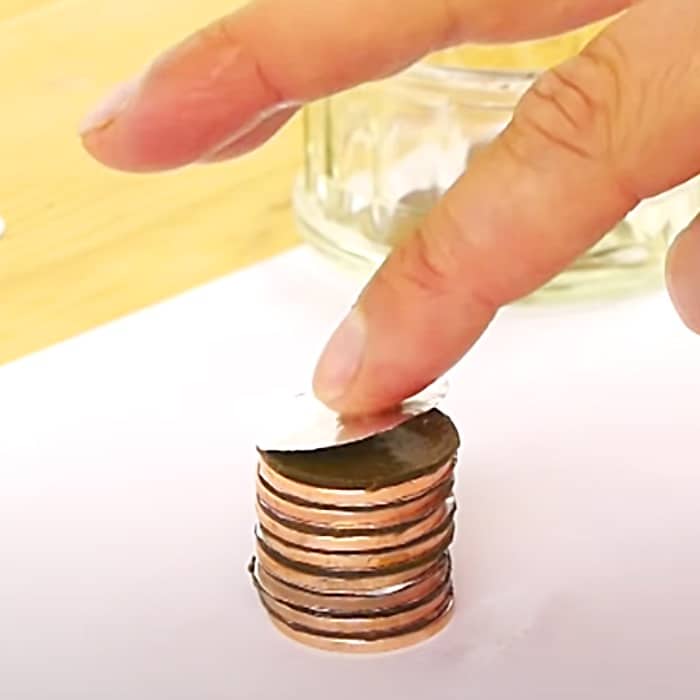 DIY Coin Battery - How To Make A Battery - Easy Copper Homemade Battery