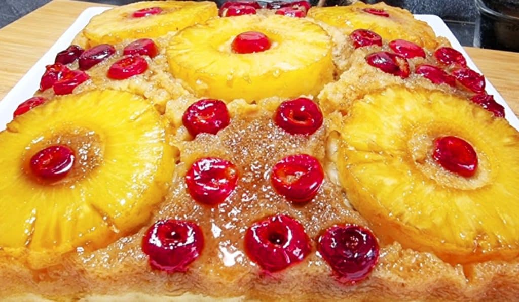 Pineapple Upside Down Cake Recipe - Easy Way To Make Pineapple Upside Down Cake - Dessert Ideas