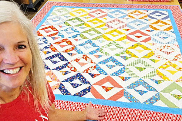 Simplicity Quilt With Donna Jordan - Easy Sewing Project - How To Make A Quilt - Free Quilt Pattern