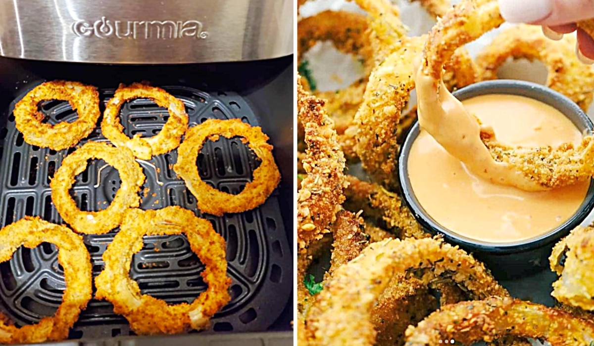 Air Fryer Onion Ring Recipe | DIY Joy Projects and Crafts Ideas