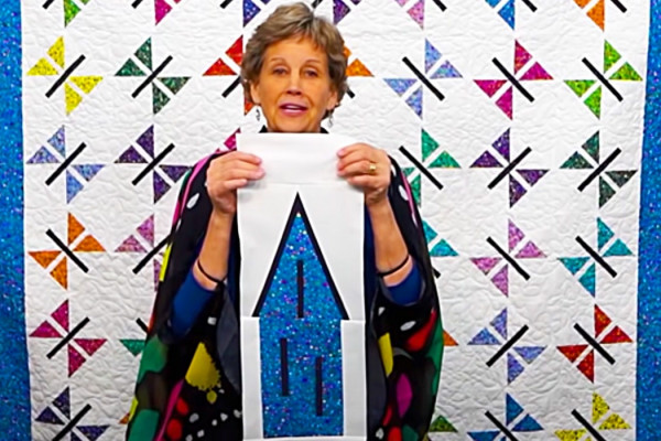 Butterfly House Quilt With Jenny Doan - How To Make A Quilt - Easy Quilt Recipe - Free Quilt Pattern - Easy Sewing Pattern