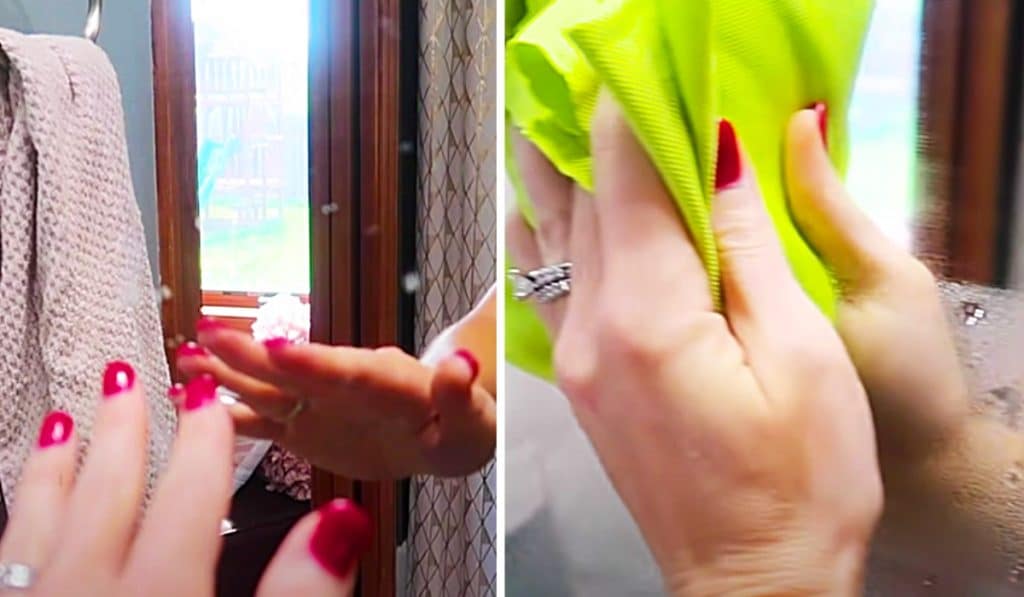 How To Clean Mirrors And Windshields - Easy Window Cleaning - Bathroom Cleaning Hacks - Easy Ways To Clean A Mirror