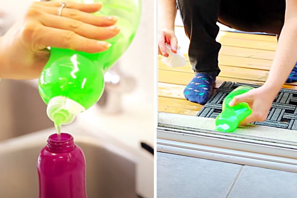 Use Dish Soap To Clean The House - Dish Soap Hacks - Kitchen Hacks