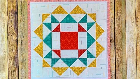 Kaleidoscope Quilt Block With Lori Holt | DIY Joy Projects and Crafts Ideas