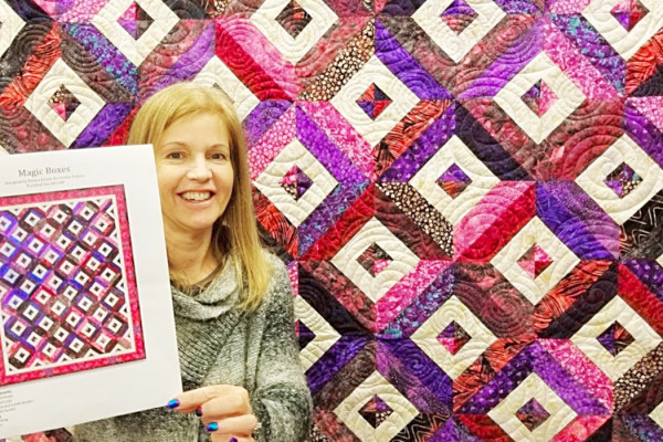 Magic Box Quilt With Free Pattern - Easy Quilt Pattern - Free Quilt Pattern - Easy Sewing Ideas